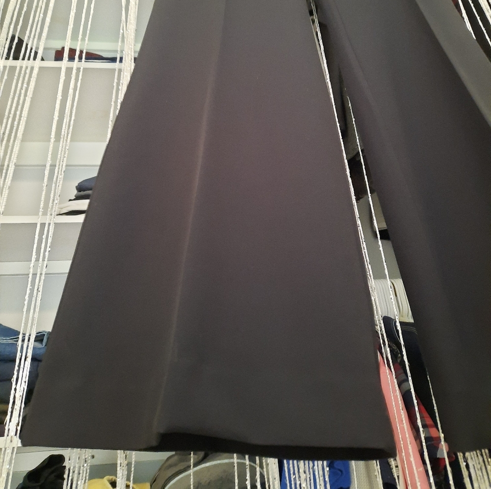 New Express flare super high rise black pants
